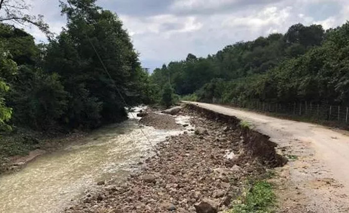 Ordu'da 7 günde 671 heyelan