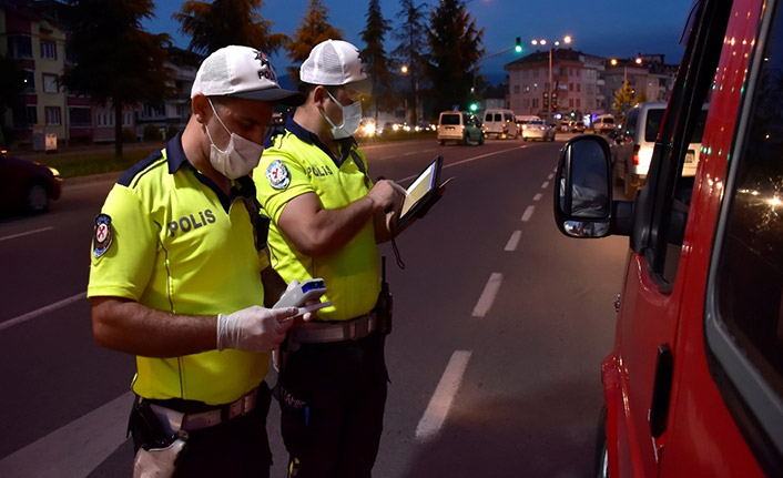 Ordu'da 39 kişinin sürücü belgesi geri alındı