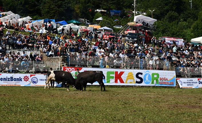 40'ıncı Kafkasör Festivali, boğa güreşleriyle sona erdi