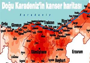 Son 2.5 yılın kanser haritası