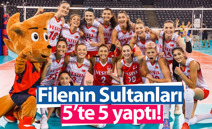 Filenin Sultanları 5'te 5 yaptı