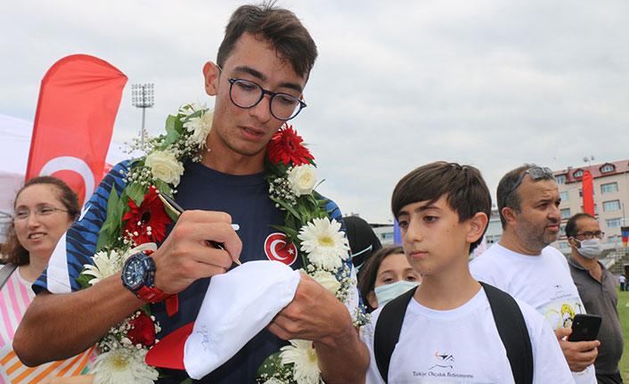 Olimpiyat şampiyonu Mete Gazoz Ordu'da