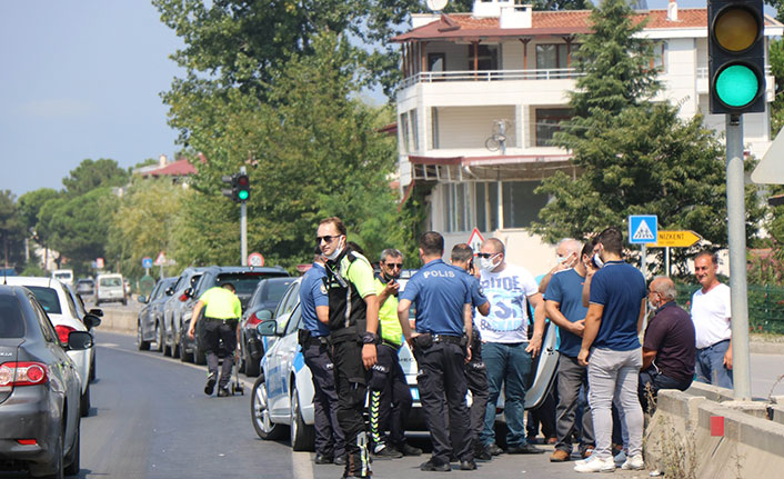 Samsun'un Atakum ilçesinde  zincirleme kaza: 6 yaralı