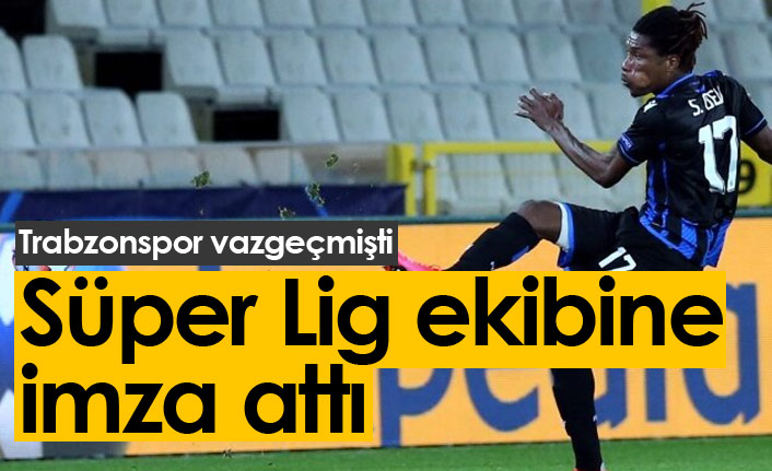 Simon Deli Süper Lig ekibine imzayı attı