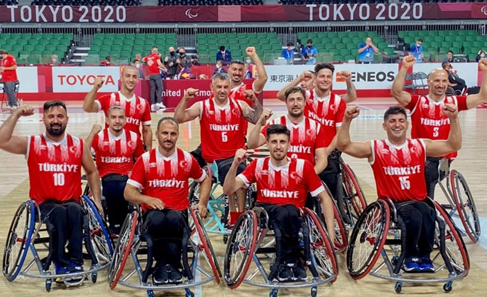 Tekerlekli Sandalye Basketbol Milli Takımı Tokyo'da çeyrek finalde