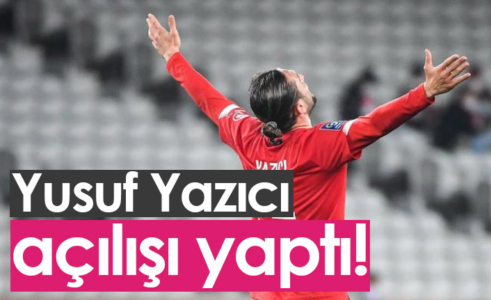 Lille Montpellier'i mağlup etti! Yusuf golünü attı