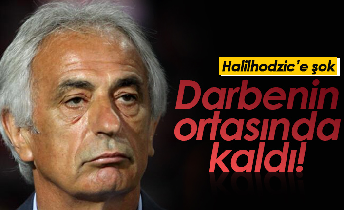 Halilhodzic darbenin ortasında kaldı