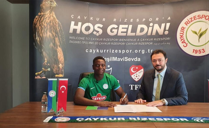 Rizespor, Nathan Monzango’yu transfer etti