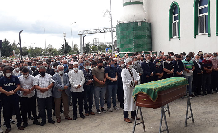 İspanya'da hayatını kaybeden kaptan Giresun'da toprağa verildi