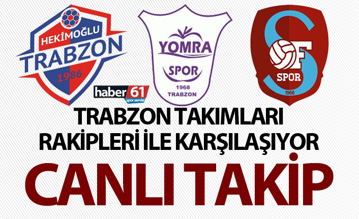 Trabzon takımları haftayı yenilgisiz kapattı