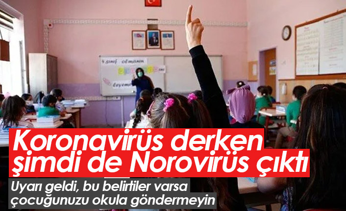 Koronavirüsten sonra şimdi de Norovirüs uyarısı!