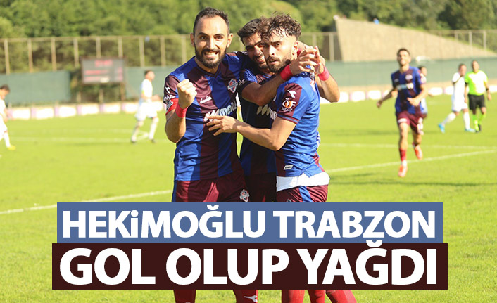 Hekimoğlu Trabzon gol olup yağdı