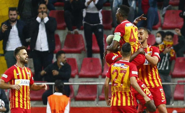 Kayserispor Galatasaray'a fark attı