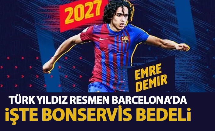 Türk yıldız Barcelona'ya transfer oldu