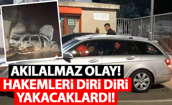 İnanılmaz olay! Hakemleri diri diri yakacaklardı