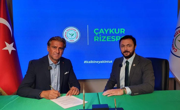 Hamza Hamzaoğlu Rizespor'a imzayı attı