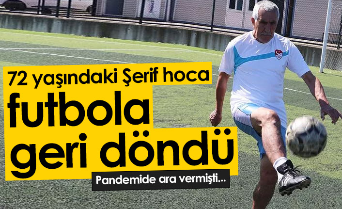 72 yaşındaki Şerif Kunt yeni sezonu bekliyor