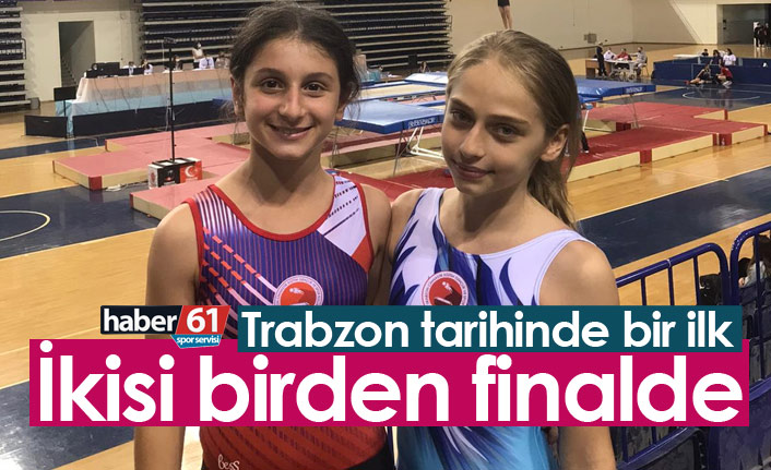 İki sporcu Trabzon tarihinde ilke imza attı