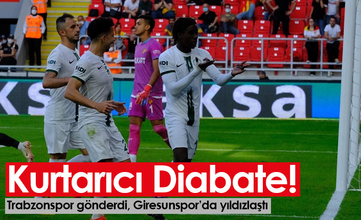 Giresunspor'da gündem Diabate!