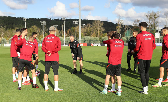 A Milli Futbol Takımının Kuntz ile ilk antrenmanı