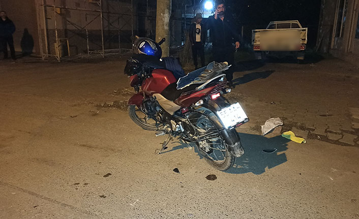 Samsun'da motosikletler çarpıştı: 1 yaralı