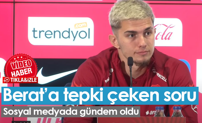 Berat Özdemir'e hadsiz soru!