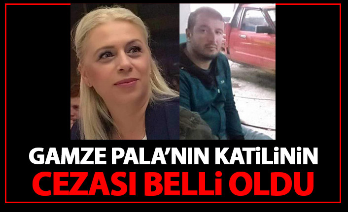 Gamze Pala'nın katilinin cezası belli oldu