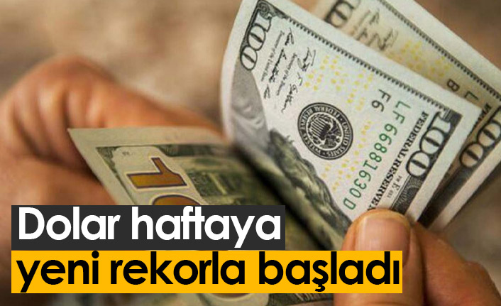 Dolar haftaya rekorla başladı