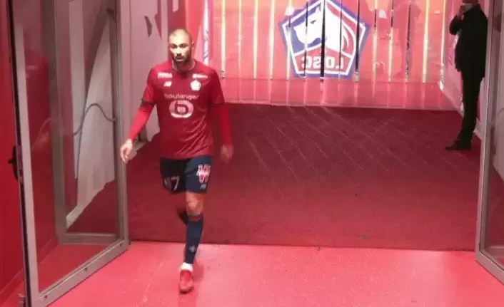 Burak Yılmaz'a Lille taraftarından tepki!