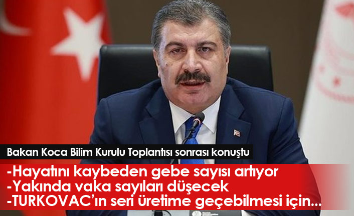 Bakan Koca: Hayatını kaybeden gebe sayısı artıyor