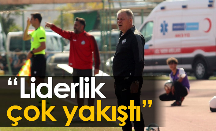 "Liderlik camiamıza çok yakıştı"