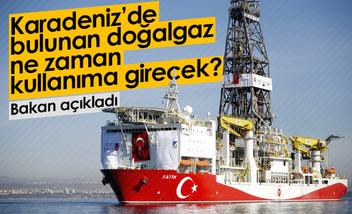 Karadeniz'de bulunan doğalgaz ne zaman kullanıma girecek?