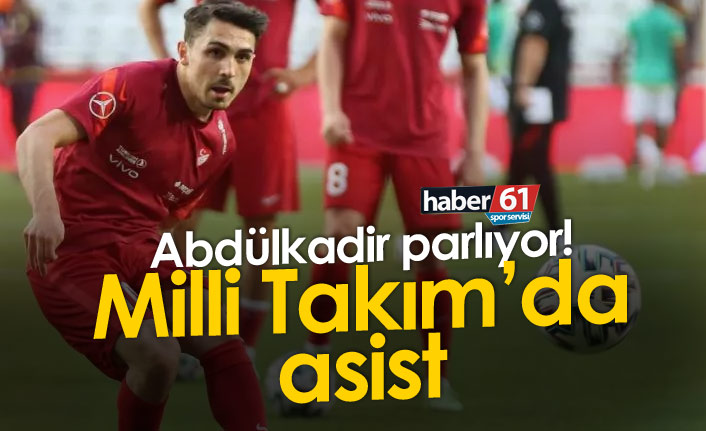 Abdülkadir Ömür'den Milli Takım'da asist!