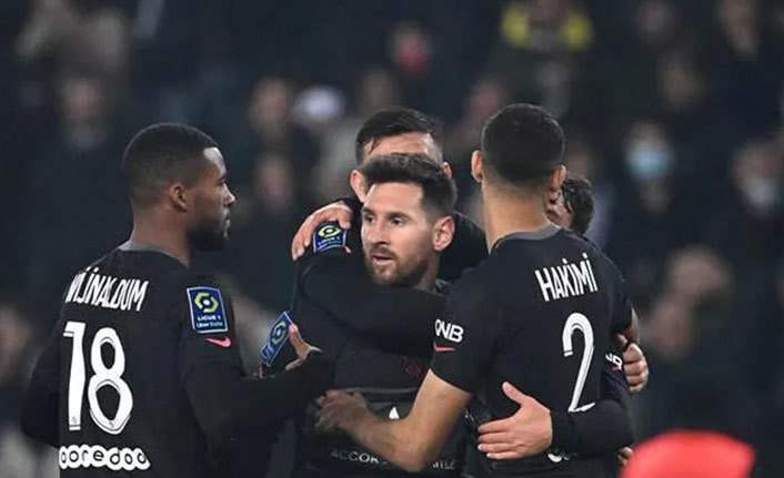 Messi Fransa'da siftah yaptı