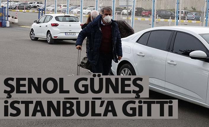 Şenol Güneş İstanbul'a uçtu! Havaalanında...