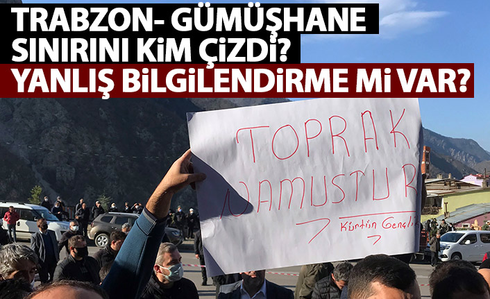 Trabzon-Gümüşhane arasındaki sınırı kim çizdi? Yanlış bilgilendirme mi var?