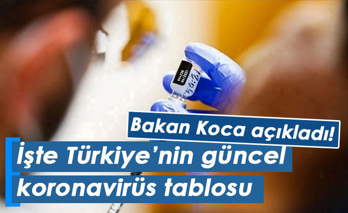 Güncel koronavirüs rakamları açıklandı: 21 Ay öncesi ile...