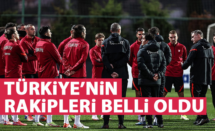 Türkiye'nin UEFA Uluslar Ligi'ndeki rakipleri belli oldu