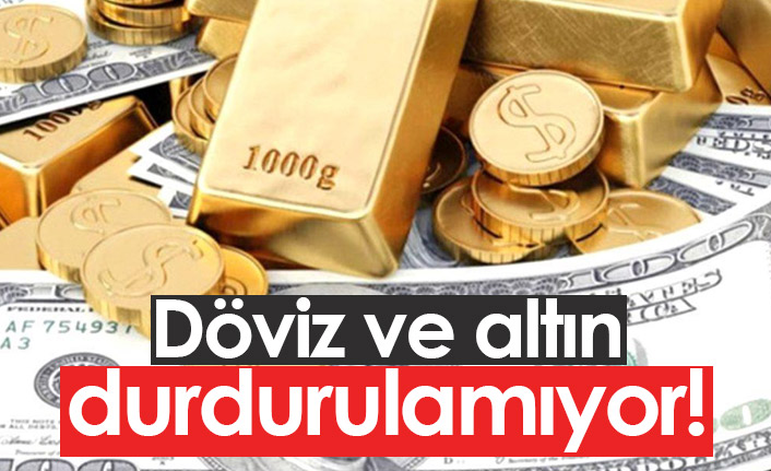 Euro, dolar ve altın durdurulamıyor!