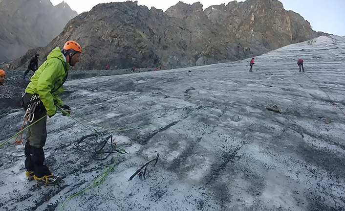 Kaçkarlar'da buzullar eridi, tırmanış rotaları değişti