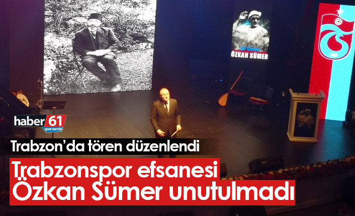 Özkan Sümer için anma töreni düzenlendi