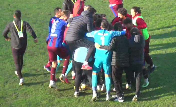 1461 Trabzon FK yeni ismiyle kazandı! 90+3'de 3 puan