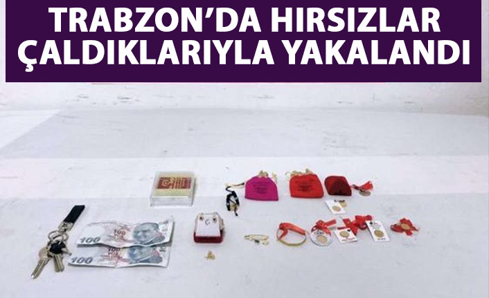 Trabzon'da hırsızları JASAT yakaladı