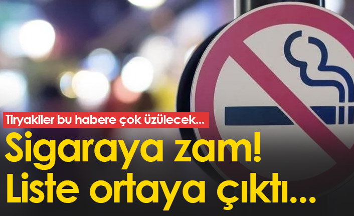 Zamlı sigara fiyatları listesi! Philip Morris sigara fiyatları ne kadar oldu?