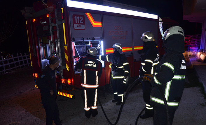 Ordu’da televizyon vericilerinin bulunduğu alanda yangın