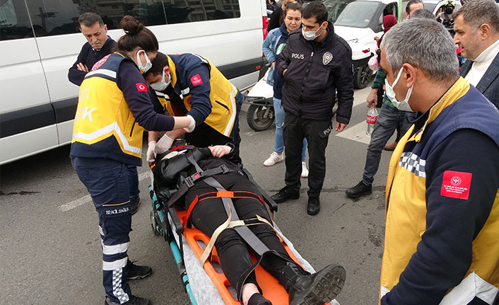 Ordu’da kamyonetin çarptığı öğrenci yaralandı