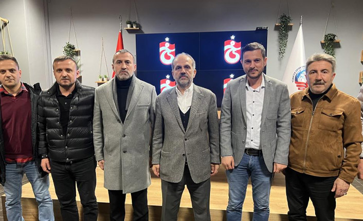 Albayrak ve Hacıkerimoğlu TSYD Trabzon Şubesini ziyaret etti