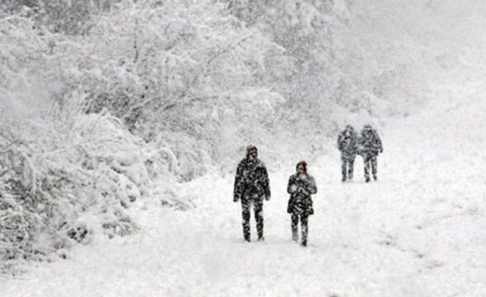 Ordu'da 3 ilçede eğitime kar engeli