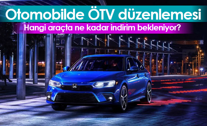 Otomobilde ÖTV düzenlemesi