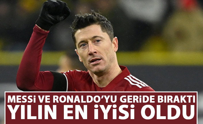 Yılın en iyisi Robert Lewandowski